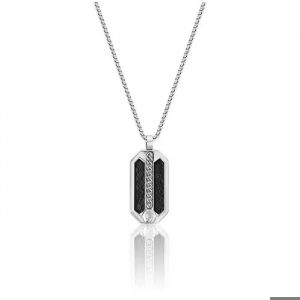 Pendentif - Police - Pejgn2009201 - Acier Inoxydable - Argent&eacute; - 50 Cm - Neuf