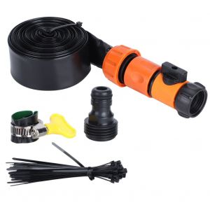 HJLIAN Kit d'arrosage pour trampoline de jardin Orange Garden, tuyau d'arrosage pour usage exterieur, 20 m - Neuf
