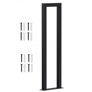 75cm Noir Rampe d'escalier en forme de U fer hauteur main courante ext&eacute;rieur pour escalier, parapet - Neuf