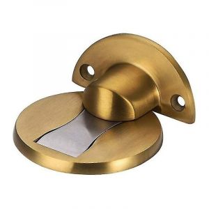 But&eacute;e de porte magn&eacute;tique de sol en acier inoxydable 304, noire, 4,9 x 3,4 cm - Neuf