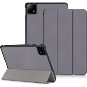 Kalws-Etui Coque Housse De Protection Pour Xiaomi Mi Pad 6/Mi Pad 6 Pro 11 Pouces Tablette 2023 Tri-Fold Smart Folio Tablet Case With Auto Wake,Gris - Neuf