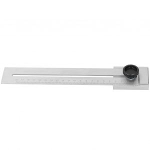 XYONG Regle coulissante de precision, outil de mesure parallele en acier au carbone pour le travail du bois, 200 mm - Neuf