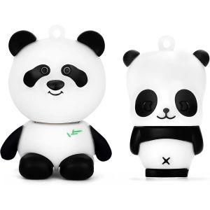 TIANYI-Clé USB de 32 Go Paquet de 2 Pièces, USB Mémoire Stick Pendrive avec Motif Mignon de Panda, Cadeau pour Étudiants et Enfants - Neuf
