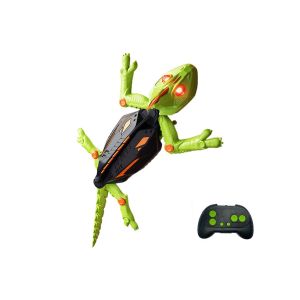 Gecko t&eacute;l&eacute;command&eacute; grimpant aux murs - Voiture RC rechargeable d'int&eacute;rieur - Vert - Neuf