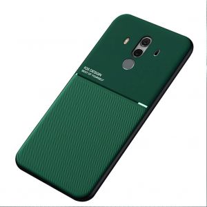 Kal-Mowen Coque Housse Étui Plaque De Métal Intégrée Pour Huawei Mate 10 Pro - Vert - Neuf