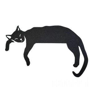 Dessus De Porte Pour Chat,Panneau D'angle De Porte Pour Chats Noirs,Décor De Manteau De Chat - Neuf