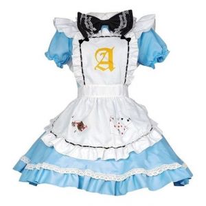 Costume De Femme De Chambre, Cosplay, Robe De Conte De Fées Lolita, Halloween - Neuf
