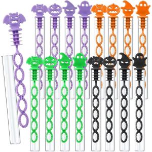 CAUC-Bulles De Savon D'Halloween - 20 Pi&egrave;ces Jeux Et Jouets Pour Enfants - Cadeau Halloween Tube Bulles De Savon - Neuf