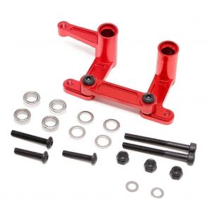 Metal Steering Bellcranks Drag Link Pour 1/10 Slash Bandit 2wd Vxl Nitro Slash Rc Car Upgrades Parts,Red - Neuf