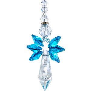 Mevronisshop-Qf Attrape-Soleil Ange Gardien De Cristal Color&eacute; De Voiture Charm Pour R&eacute;troviseur, Cristal, Bleu, 1.4 * 8.5 - Neuf