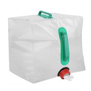 Seau A Eau Transparent Pliable Multifonction De 20 L Pour La Peche En Plein Air Et Le Camping - Neuf