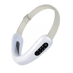 Appareil De Massage Facial Ultrasonique Pour &Eacute;liminer Les Muscles Mass&eacute;ters Et Le Double Menton, Lifting Du Visage, Blanc - Neuf