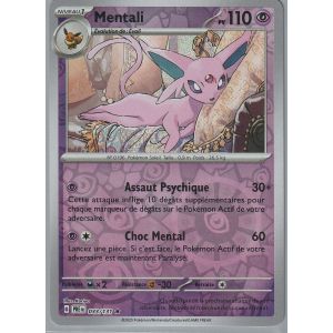 Carte Pok&eacute;mon - Mentali - 033/131 - Holo-Reverse - Ev8,5 Evolutions Prismatiques - Neuf