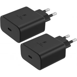 AYU-Super Rapide 45W Chargeur Applicable à Samsung GalaxyS25 S24 Ultra S23 S22 S21 S20 FE A55 A54 A34 Z Fold6 Fold5 Flip6 Flip5/5GTab/S10/S9,Applicable à:iPhone 16 15/16 15 Pro/16 15 Pro Max/16 15 Pl - Neuf