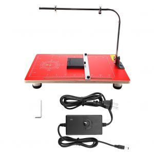 Machine de decoupe de mousse a fil chaud, table de coupe, support de travail, outil de coupe de polystyrene (prise americaine) - Neuf