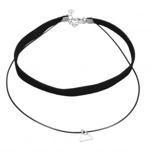 Lot De 6 Colliers Ras Du Cou Pour Femme, Pendentif Clavicule, Fermoir Mousqueton, Bijoux #2 - Neuf