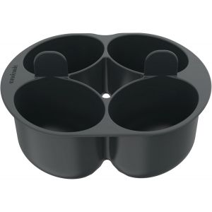 SUBZONAL-WunderPoach pour quatre &iquest; Accessoire de pochage pour Thermomix & Monsieur Cuisine &iquest; Poche des ?ufs dans TM/MC &iquest; ?ufs poch&eacute;s &iquest; Cuiseur &agrave; ?ufs &iquest; Cuiseur pour 4 ?ufs - Neuf