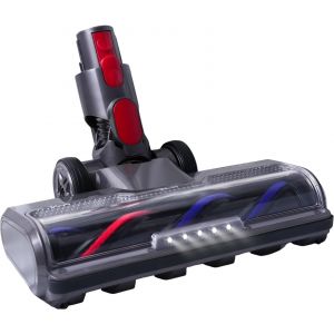 Brosse Compatible Avec Dyson Aspirateur V7 V8 V10 V11 V15, Tête De Nettoyage À Entraînement Direct Avec 5 Lamps Led Pour Sols Durs Et Moquettes[SSE7114654] - Neuf
