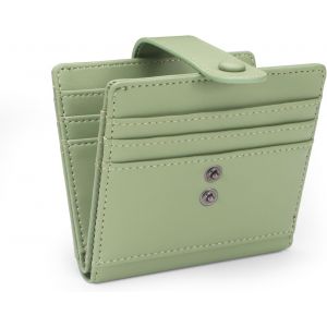 Petits Portefeuilles Pour Femme - Portefeuille De Poche Pour Femme - Petit Portefeuille Compact Pour Femme,Vert,Uniform Size,D&eacute;contract&eacute; - Neuf