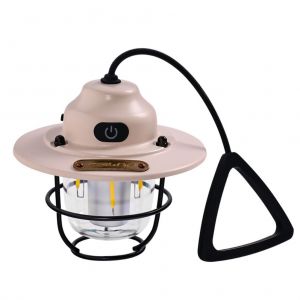 Lanterne Led Vintage Suspendue Pour Camping, Portable, Rechargeable, Style Retro, Veilleuse Antique Pour Le Camping - Neuf