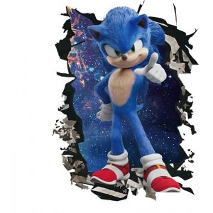 Muraux Stickers 3d Cartoon Stickers Artoon Stickers Enfants Gar&ccedil;on Et Fille Chambre D'enfant Salon Cuisine Autocollants Muraux Cr&eacute;atifs Amovibles 40 X 60 Cm - Neuf