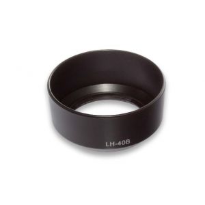 vhbw Pare-soleil remplacement pour Olympus LH-40B pour 37mm objectif - Cache noir, plastique, rond, 7 cm - Neuf