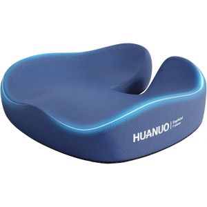 Ulteronixshop-Coussin de si&egrave;ge Ergonomique pour Chaise de Bureau, Coussin de si&egrave;ge de Voiture Extra Large, Soutien du Coccyx et du Dos, Gel rafra&icirc;chissant am&eacute;lior&eacute;, Coussins de Chaise de soulagement - Neuf
