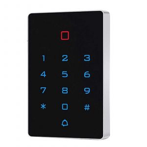 Serrure de porte d'entr&eacute;e sans cl&eacute; avec clavier, serrure intelligente Serrures &eacute;lectroniques Clavier tactile de porte d'entr&eacute;e compatible Verrouillage de porte Serrure automatique Support 2000 utilisa - Neuf
