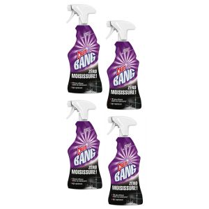 CILLIT BANG Lot de 4 Pistolets Nettoyant Surpuissant Anti-Moisissures - 750 ml - Neuf