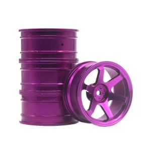 4 pi&egrave;ces pour 94122 / 94123 / fw06 roues l&eacute;g&egrave;res d3 / d4 de 1/10 voiture de sport plate drift voiture pneus en m&eacute;tal,p - Neuf