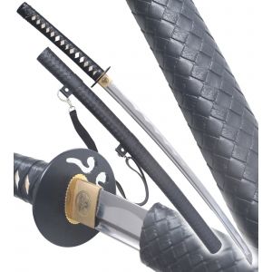 Danzan Katana Forg&eacute; Black Lotus Sabre Non Epee Iaido - Maru 1045 D&eacute;coration - Neuf