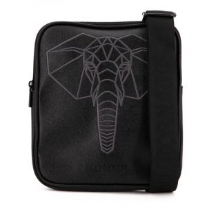 Sacoche &eacute;paule brod&eacute;e animal 22x25x2cm Homme BILL TORNADE - Neuf