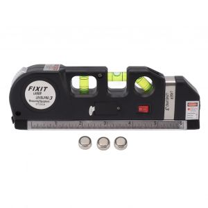 HJLIAN Niveau magnetique 3 en 1, niveau a bulle haute precision pour construction, photos, tentures murales, ecriture, peinture, decoration interieure - Neuf
