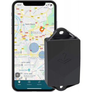 lbgwp60-Traceur Gps Mini Noir - Voiture Et Moto - Autonomie 3 Ans - Suivi Discret Sans Recharge - Abonnement Requis Via App - Idéal Pour Véhicules, Remorques, Bateaux, Chantiers - Neuf