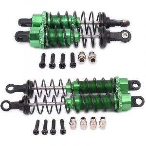 Amortisseur avant et arrière rempli d'huile métallique pour 1/12 WLtoys,vert - Neuf