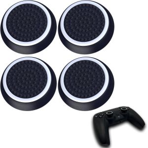 Capuchons D'assistance À La Visée Pour Manette Ps5, Compatible Avec Xbox One, Nintendo Switch Pro, Playstation 5, Ps4, Accessoires Pour Manette Ps5, Protection Pour Manette Ps4 - Neuf