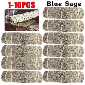 1-10pcs sauge blanche Bundle California Smudge Stick Baguette pour bâtons d'encens spirituels Brûlant Aromathérapie Énergie Nettoyage Bundle - Neuf