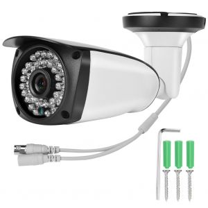 Camera AHD 4MP IP66 etanche, vision nocturne, pour l'exterieur, securite a domicile - Neuf