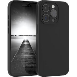 Brs-- Housse En Silicone Pour Iphone 15 Pro Housse Souple Antichoc Housse Pour Portable Avec Protection Pour Appareil Photo Fines Premium Protection Cover Tpu Phone Bumper En Noir - Neuf