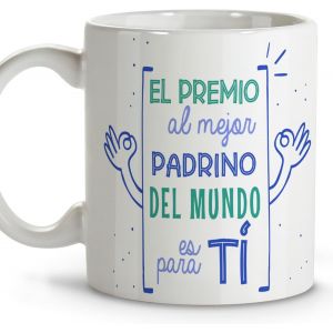 Eryi-Cadeau Parrain Tasses À Café Cadeau Parrain Cadeaux Parrain Tasse Céramique 330ml - Neuf