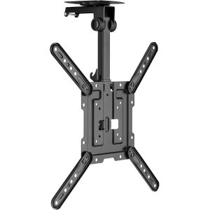 WHIY-Cm422L Support De Plafond Pour Tv De Qualité Supérieure,Inclinable Jusqu'À 105° Pour Toit Incliné,Hauteur Réglable,Charge Maximale 20 Kg,Vesa Max. 400 X 400,Jusqu'À 55 - Neuf