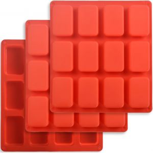 Lot De 3 Mini Moules &Agrave; Pain En Silicone Anti-Adh&eacute;sif 12 Cavit&eacute;s Pour Mini G&acirc;teaux, Pain, Pain De Viande - Neuf