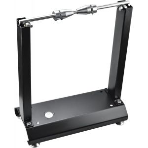 Mevronisshop-Outils Portatifs D'&eacute;quilibrage De Roue De Bicyclette De Moto/Outils De Support D'&eacute;quilibrage, Outils Statiques De Rotation De Support D'&eacute;quilibrage De Pneu De Jante Avec C&ocirc;nes De Centrag - Neuf