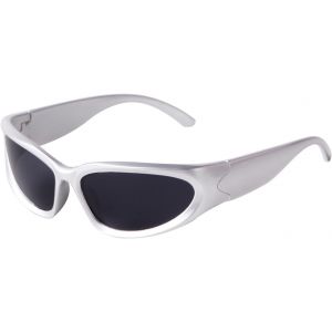 Lunettes De Sport Lunettes De Soleil Pour Hommes Lunettes Fe Conducteur Protection Uv400 Lunettes De Soleil Ovales Pour Femmes En Argent - Neuf