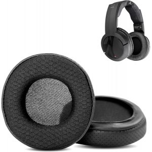 KAL-Coussinets Compatibles Avec Sony Mdr-Rf865R Rf865Rk Mdr-Rf6500 Rf6500 Mdr Rf 6500 Casques Coussinets De Remplacement (Cuir Respirant/Tissu Durable Et Mousse À Mémoire) - Neuf