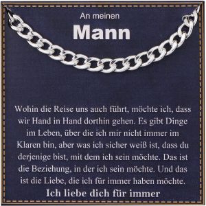 Trahoo-Collier Cubain En Argent Sterling S925 De 5 Mm D'épaisseur Pour Homme, Chaîne En Argent Robuste, Hypoallergénique, Cadeau Pour Hommes/Fils/Papa Bijoux De 45,7 Cm/50,66 Cm/50,66 Cm/50,66 - Neuf