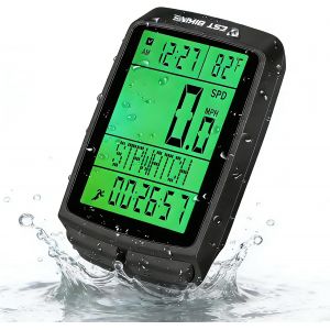 Subzonal-Compteur V&eacute;lo Sans Fil, Ipx7 &Eacute;tanche Ordinateur De V&eacute;lo, Odom&egrave;tre Velo Avec &Eacute;cran R&eacute;tro&eacute;clair&eacute; Led, Compteur De V&eacute;lo Avec De Nombreuses Fonctions Pour V&eacute;lo De Route, Vtt, E-Bike, V&eacute;lo &Eacute;lectr - Neuf