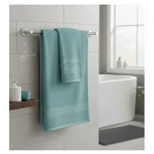 Serviette De Toilette 50 X 90 Cm Lilas Lagon - Neuf