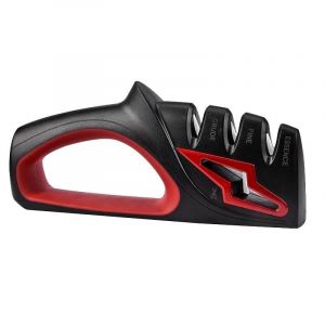 Aiguiseur De Couteaux 4 En 1 Pour Aiguiser Les Couteaux De Chef, Aiguiseur De Couteaux De Cuisine Pour Restaurer Les Lames De Couteaux Et Ciseaux Non Dentelées - Neuf