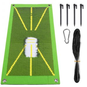 (A)Tapis De Golf - Tapis D'entraînement Pour La Détection Des Coups - Tapis D'entraînement Pour La Détection Des Swings - Tapis De Sport Portable - Outil D'entraînement Au Golf - Neuf